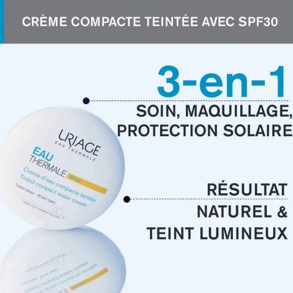 Uriage Eau Thermale crème d'eau compacte teintée SPF30 10g