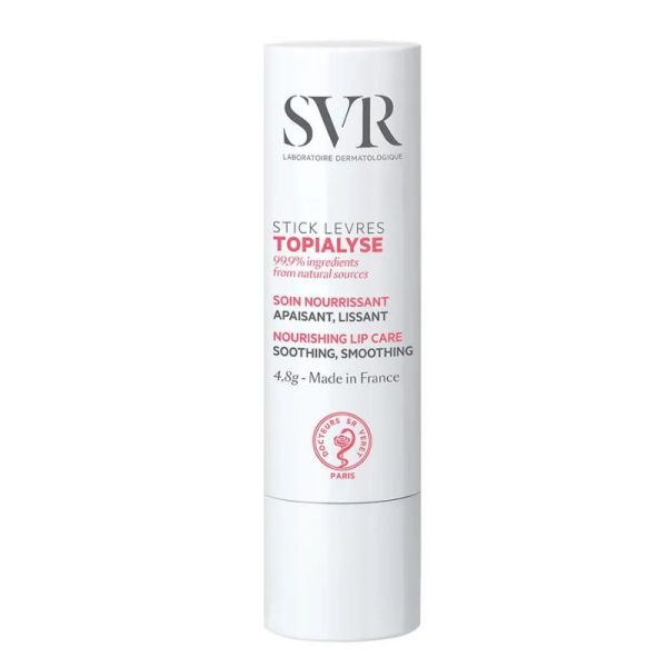 Svr Topialyse stick lèvres soin nourrissant apaisant, lissant 4.8g