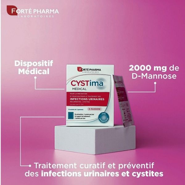 Forté Pharma Cystima Médical 14 Sachets