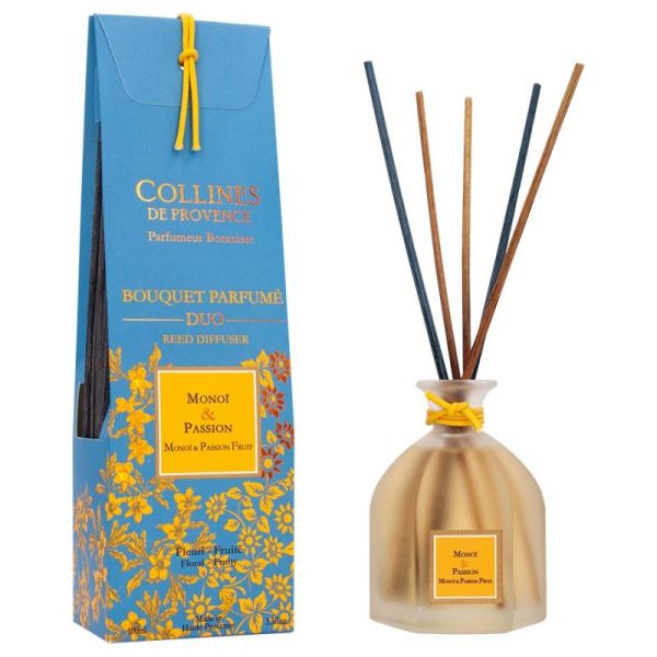 Collines de Provence bouquet parfumé duo Monoï & Passion 100ml