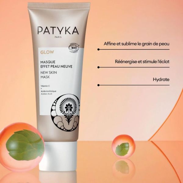 Patyka Glow masque effet peau neuve Bio 50ml