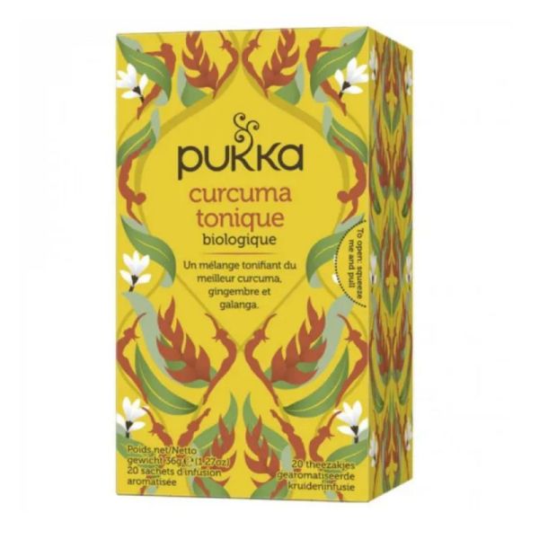 Pukka Curcuma tonique bio 20 sachets