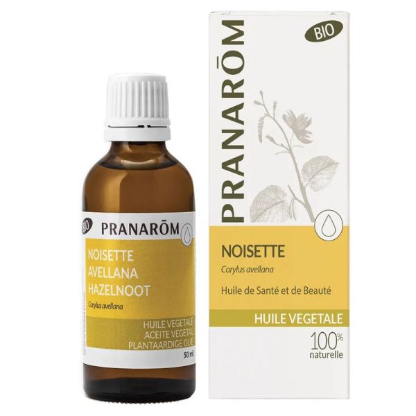 Pranarôm huiles végétales de noisette bio 50 ml