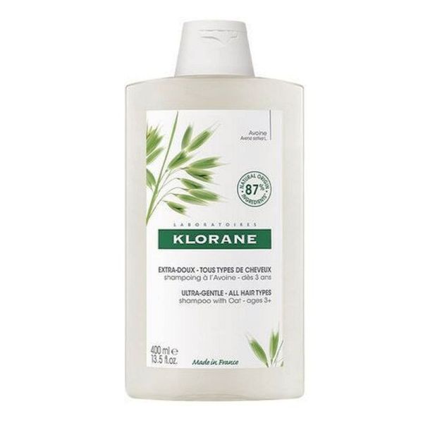 Klorane Avoine shampoing extra-doux tous types de cheveux 400ml