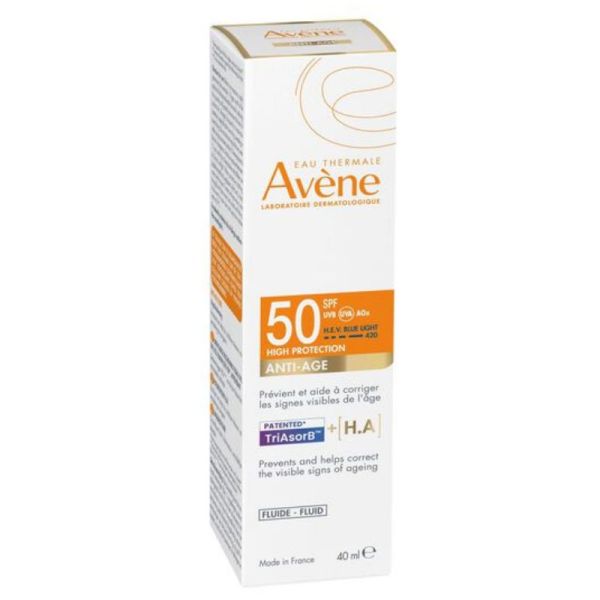 Avène Solaires fluide anti-âge haute protection SPF50 40ml