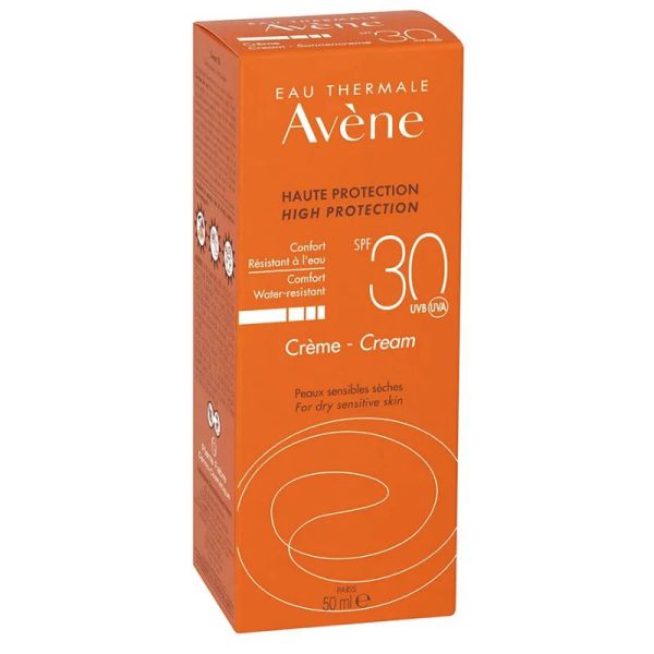 Avène Protection solaire crème SPF30 Visage peaux sensibles 50ml