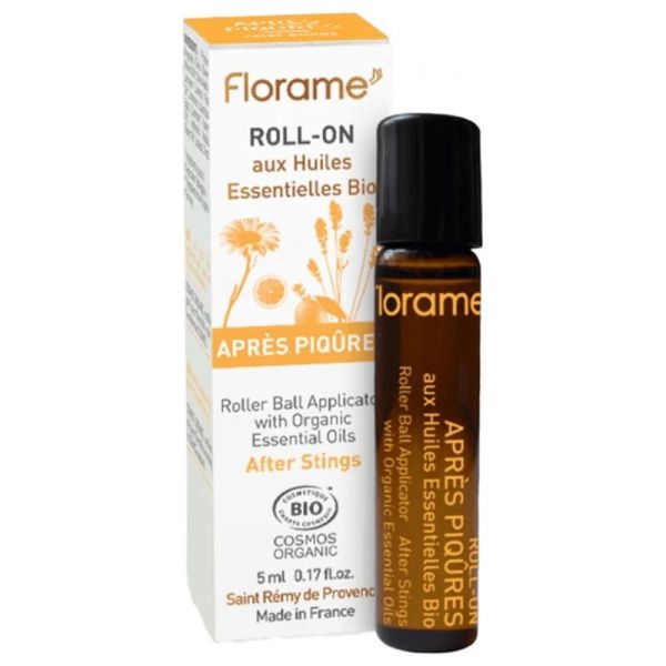 Florame Roll-On Après Piqûres aux Huiles Essentielles Bio 5 ml