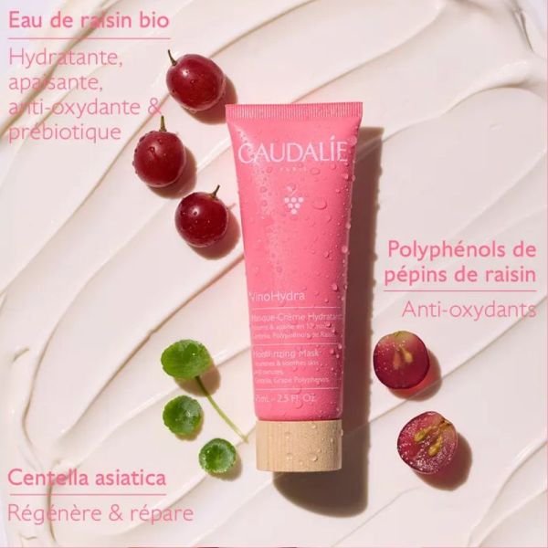 Caudalie VinoHydra masque-crème hydratant 75 ml