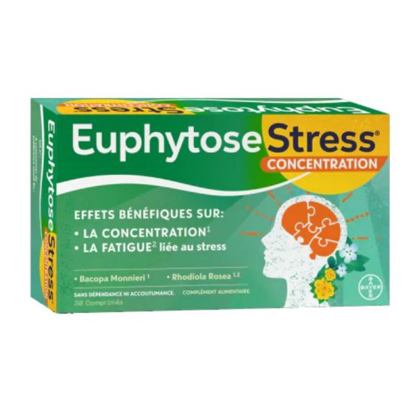 Euphytose Zen résistance au stress 30 comprimés
