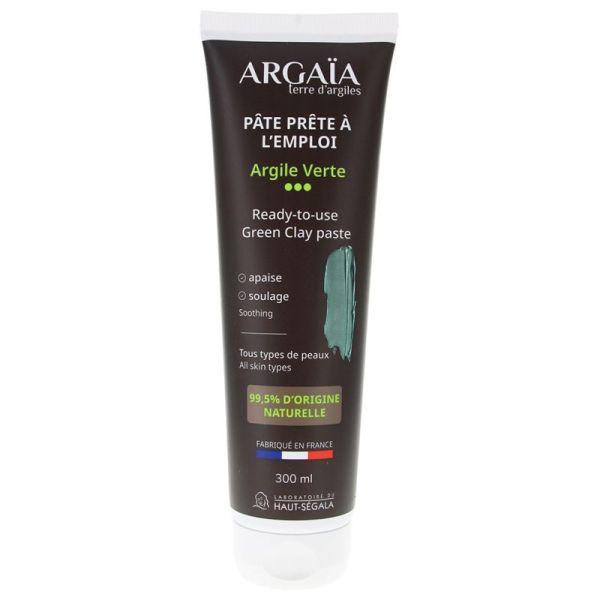 Argaïa pâte prête à l'emploi argile verte 300ml