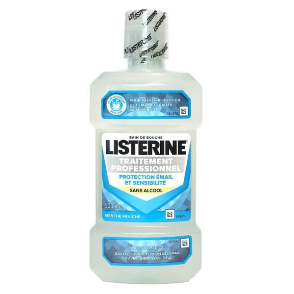 Traitement professionnel sensibilité bain bouche menthe fraîche 500ml