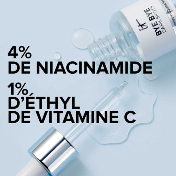 IT Cosmetics Bye Bye Dark spots sérum anti tâches au niacinamide 30ml