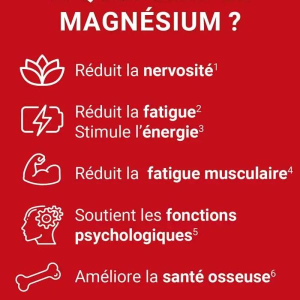 Mag 2 24h Magnésium Marin 2x40 comprimes