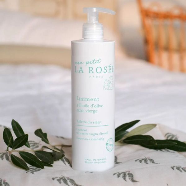La Rosée Liniment 100% naturel huile olive bébé 400ml