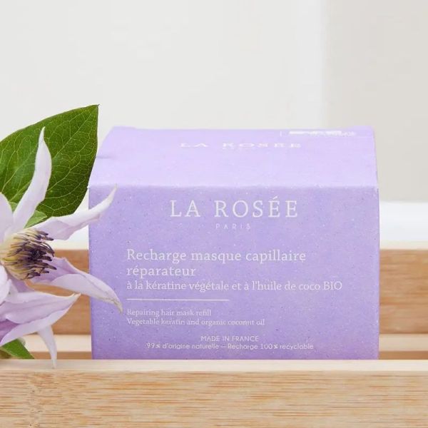 La Rosée masque capillaire réparateur recharge 200g