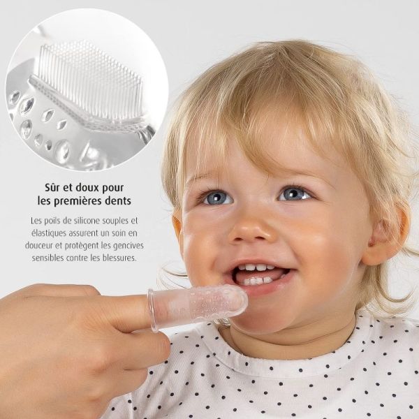 L2N brosse à dents bébé doigt - de 2 à 6 ans 1 unité