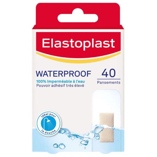 Elastoplast pansement Waterproof 40 pansements