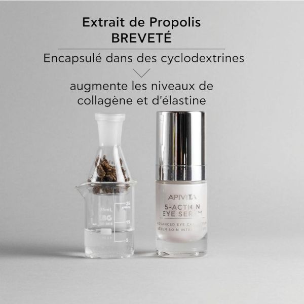 Apivita sérum yeux 5 actions soin Intensif 15ml