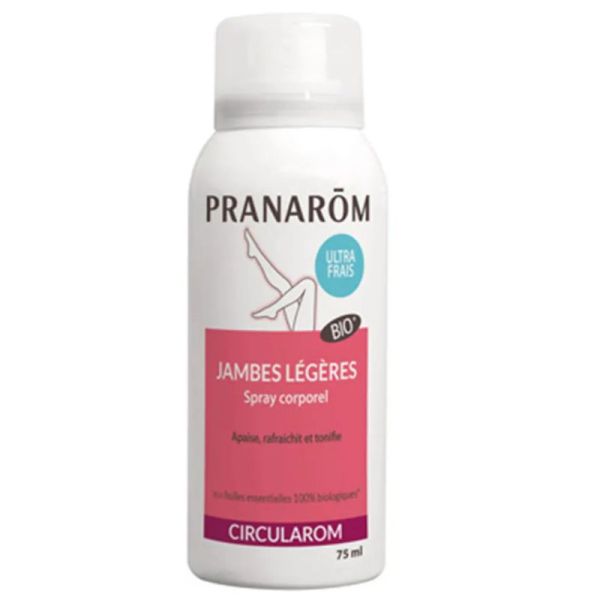 Pranarôm Circularom jambes légères spray circulation bio 75ml