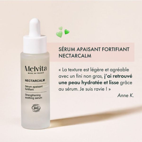 Melvita NectarCalm sérum apaisant fortifiant Bio 30ml