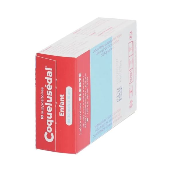 Coquelusedal enfant 10 suppositoires