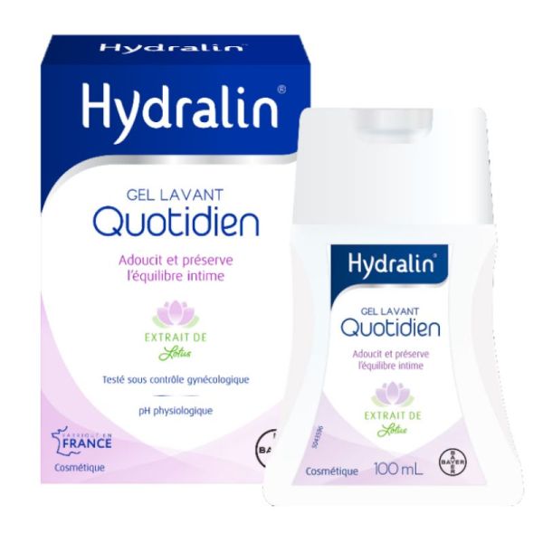 Hydralin quotidien gel lavant 100ml