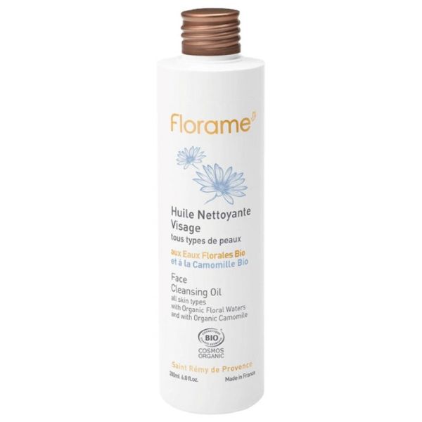 Florame Huile Nettoyante Visage Bio 200 ml