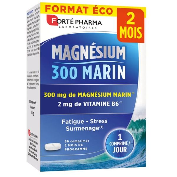 Forté Pharma Magnésium 300 Marin 56 Comprimés
