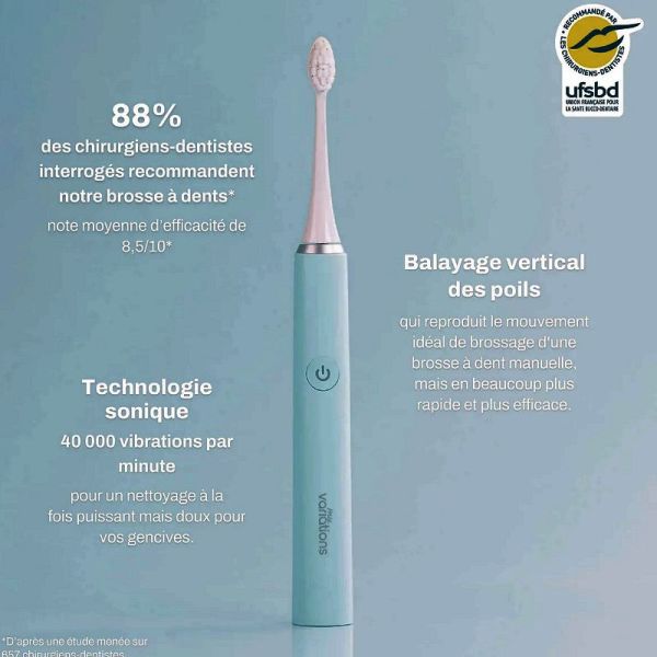 My Variations Brosse à dents électrique bleu