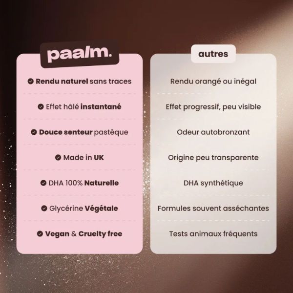 Paalm Cosmetics brume autobronzante Hydraglow 100ml
