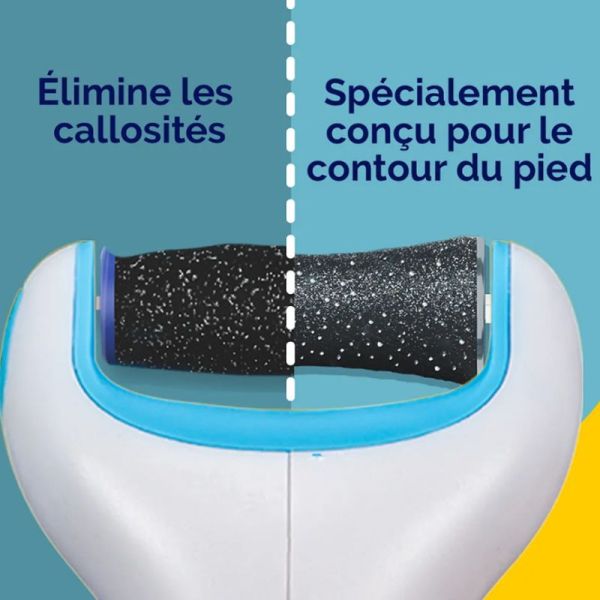Scholl râpe électrique pieds Velvet Smooth exfoliante & contour du pied