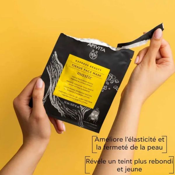 Apivita Express Beauty masque visage au mastic effet raffermissant & lissant 15ml