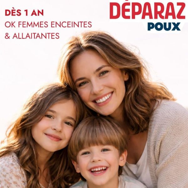 Deparaz poux shampoing traitant 150ml