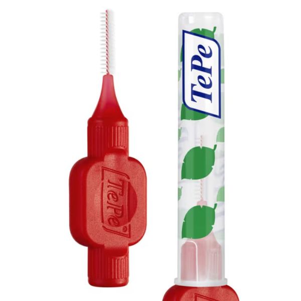 TePe brossettes interdentaires extra souples taille 2 0,5 mm 6 unités