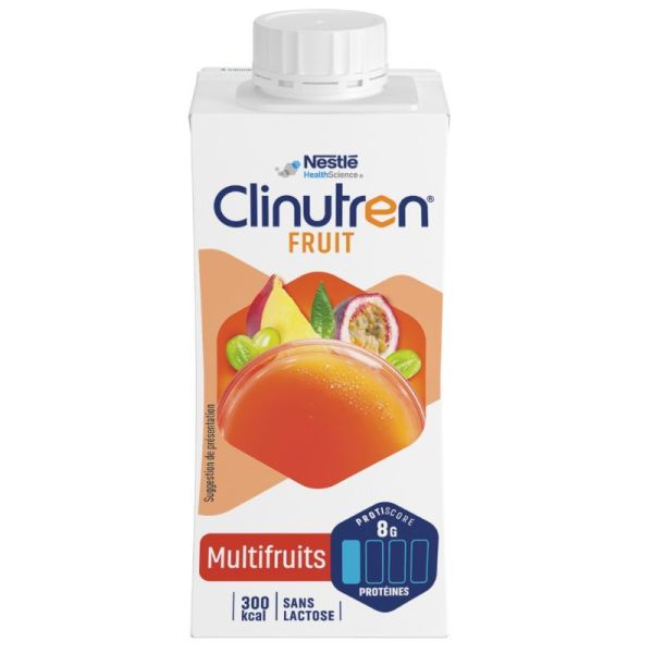 Clinutren MultiFruits boissont 4 x 200ml