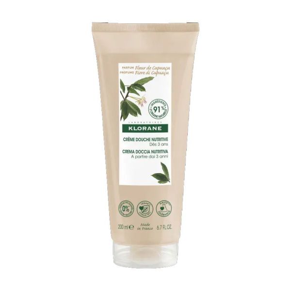 Klorane crème douche Cupuaçu Bio nutritive 200ml