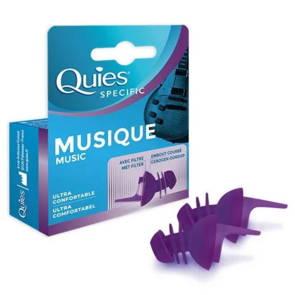 Quies Specific protection auditive musique 1 Paire