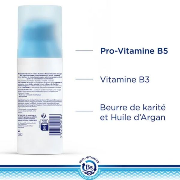 Bepanthen Derma crème nutritive reconstituante 50ml