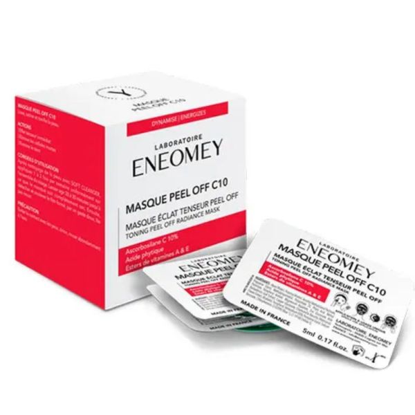 Eneomey Masque Peel Off C10 éclat tenseur 6x5ml