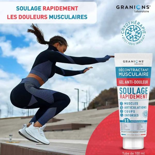 Granions gel décontractant musculaire 100ml