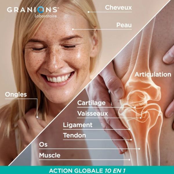 Granions Collagène+ Multi type I, II, III, V, X  275g