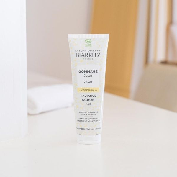 Laboratoires de Biarritz nettoyants gommage éclat Bio visage 75ml