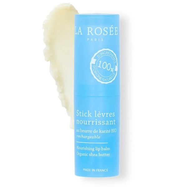 La Rosée stick lèvres nourrissant rechargeable bio 4,5g