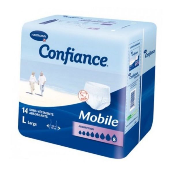 Hartmann Confiance sous vêtements absorbants x14 Taille L 8 gouttes