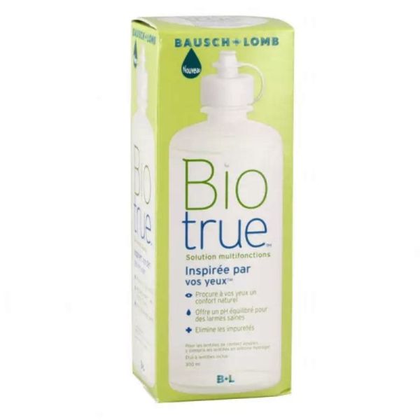 Bausch+Lomb Biotrue Solution Multifonctions Lentilles de Contact 300 ml
