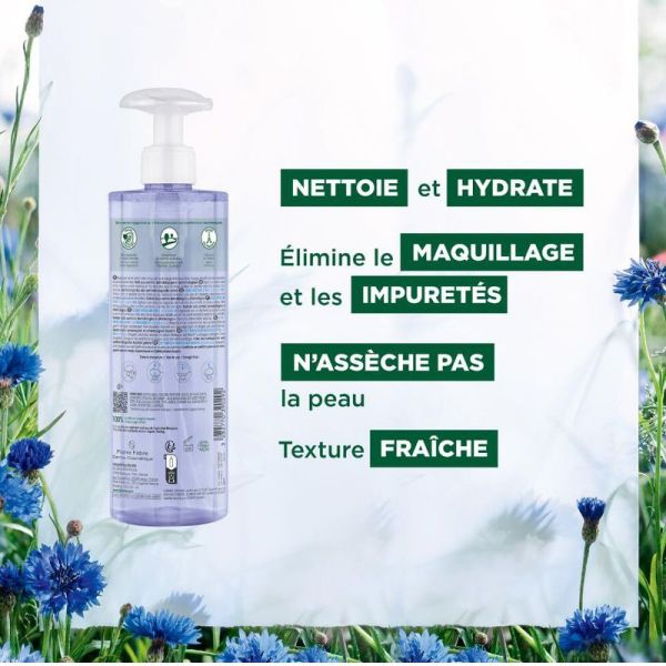 Klorane Bleuet Bio eau micellaire 3-en-1 visage, yeux 100ml