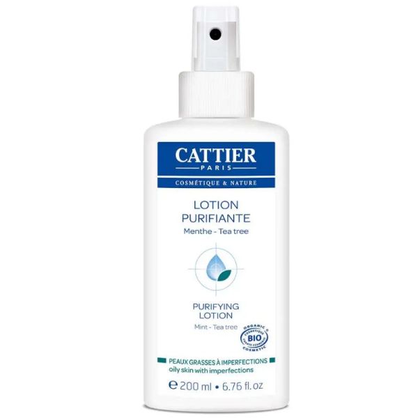 Cattier lotion purifiante Bio 200 ml