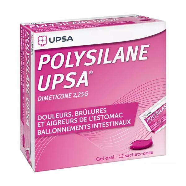 Upsa Polysilane gel dimeticone 12 sachets