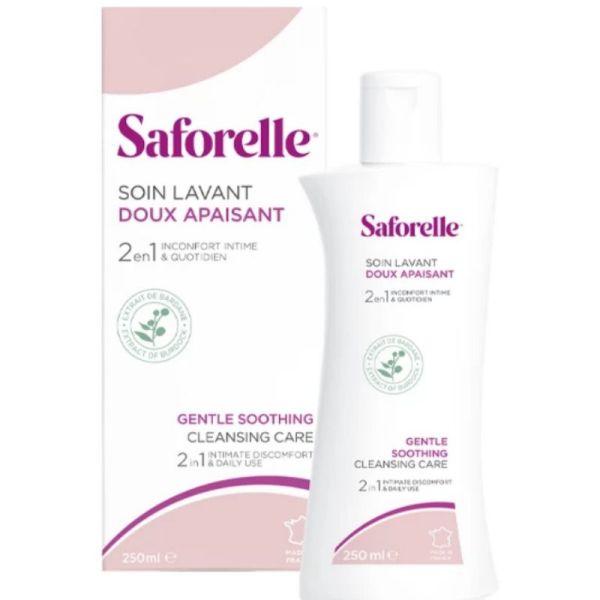 Saforelle soin lavant doux apaisant 100ml