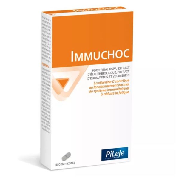 Pileje Immuchoc Immuchoc 15 comprimés